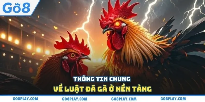 Thông tin chung về luật đá gà ở nền tảng